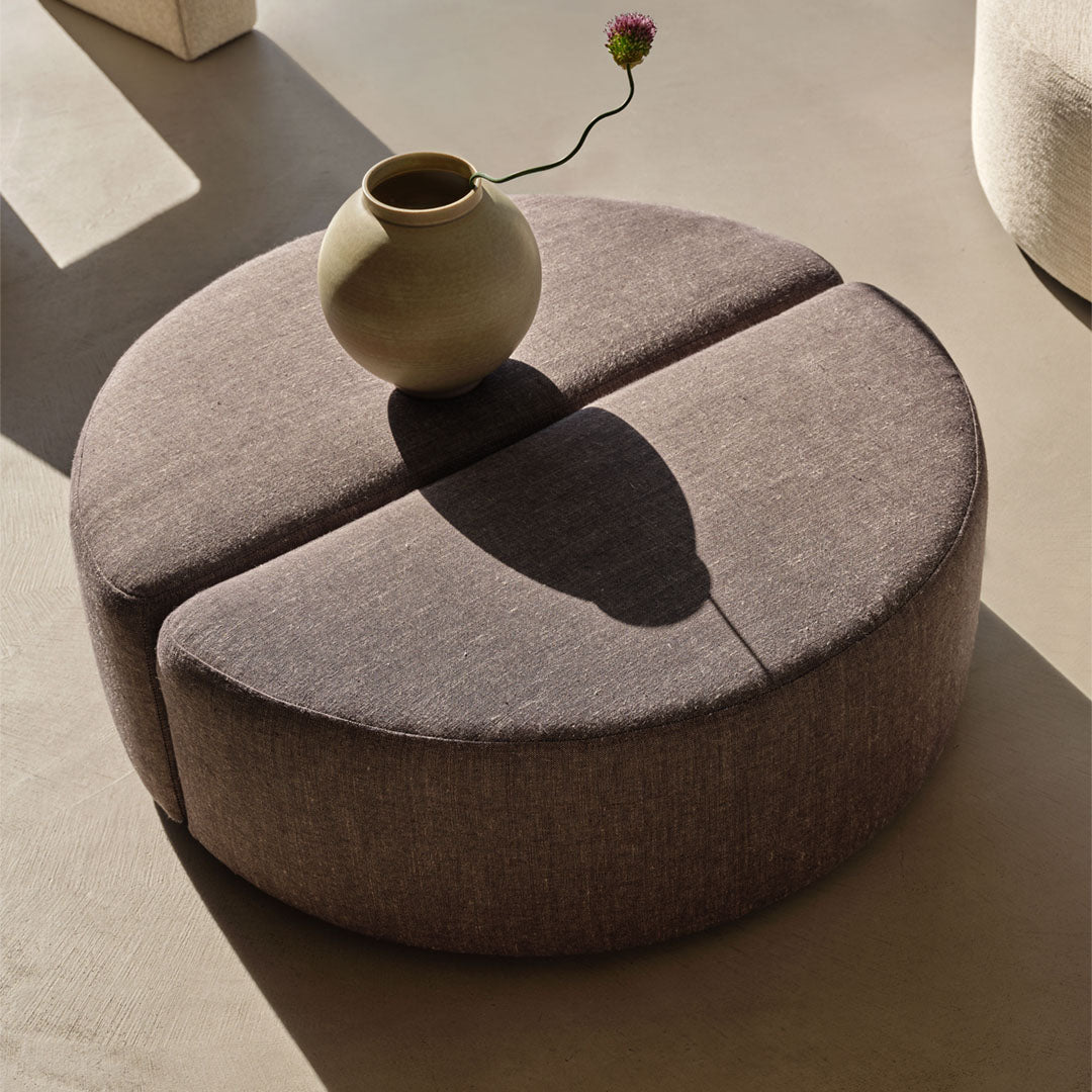 Half Moon Ottoman