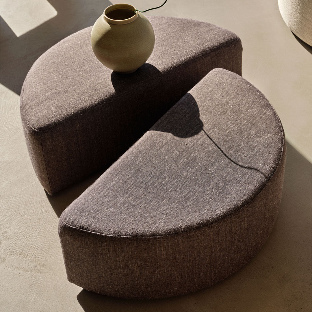 Half Moon Ottoman