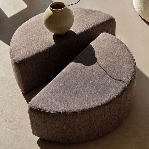 Half Moon Ottoman