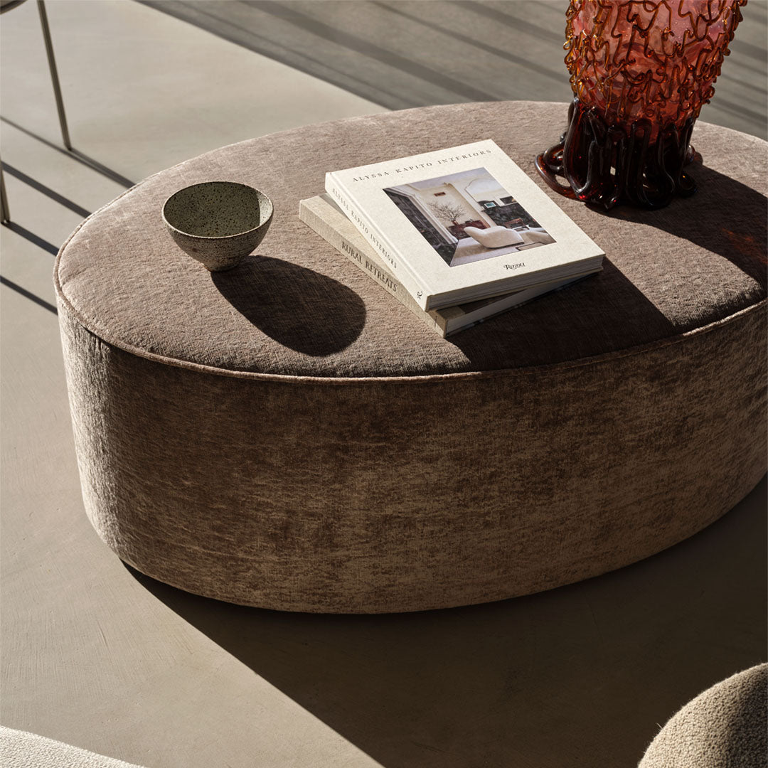 Oval Ottoman