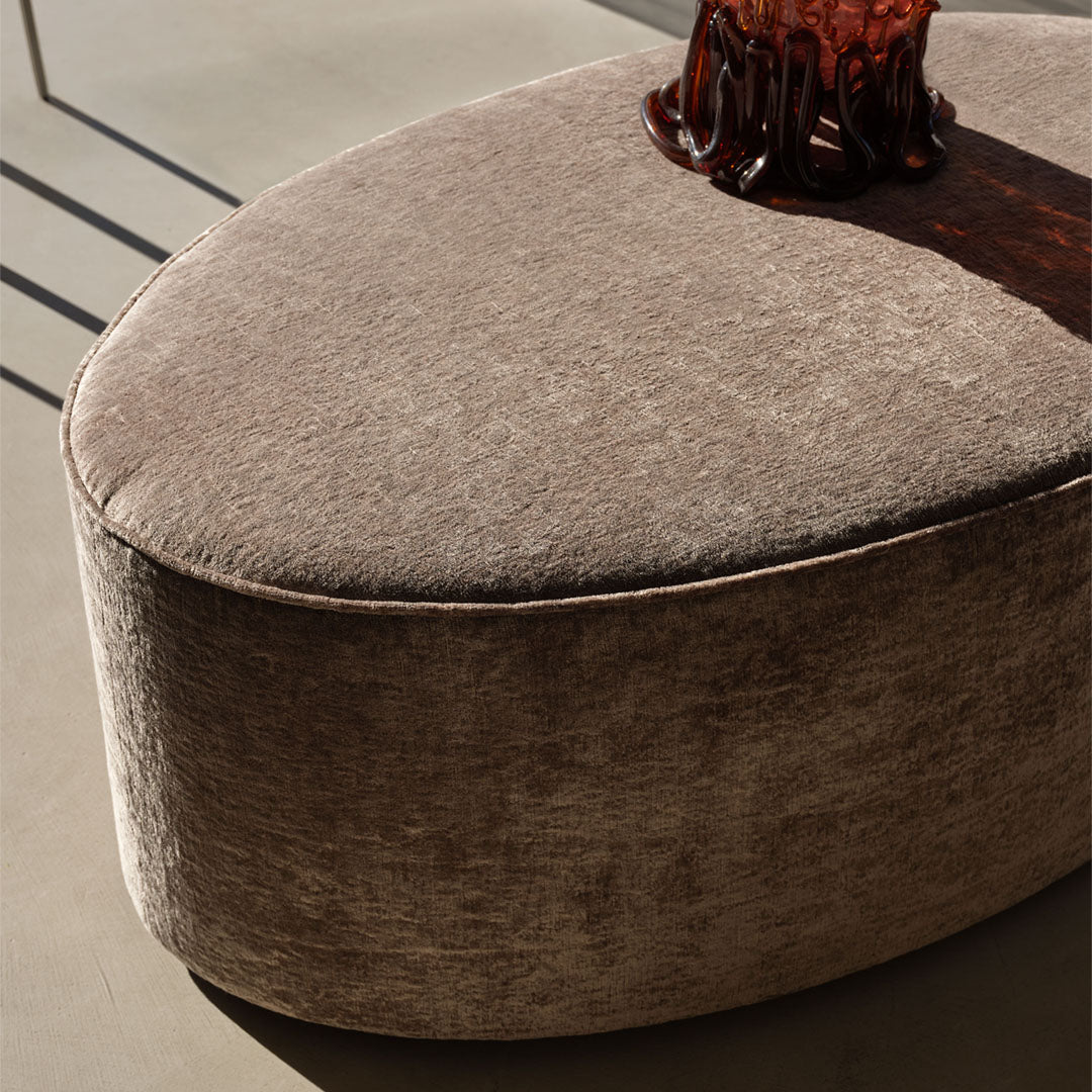 Oval Ottoman