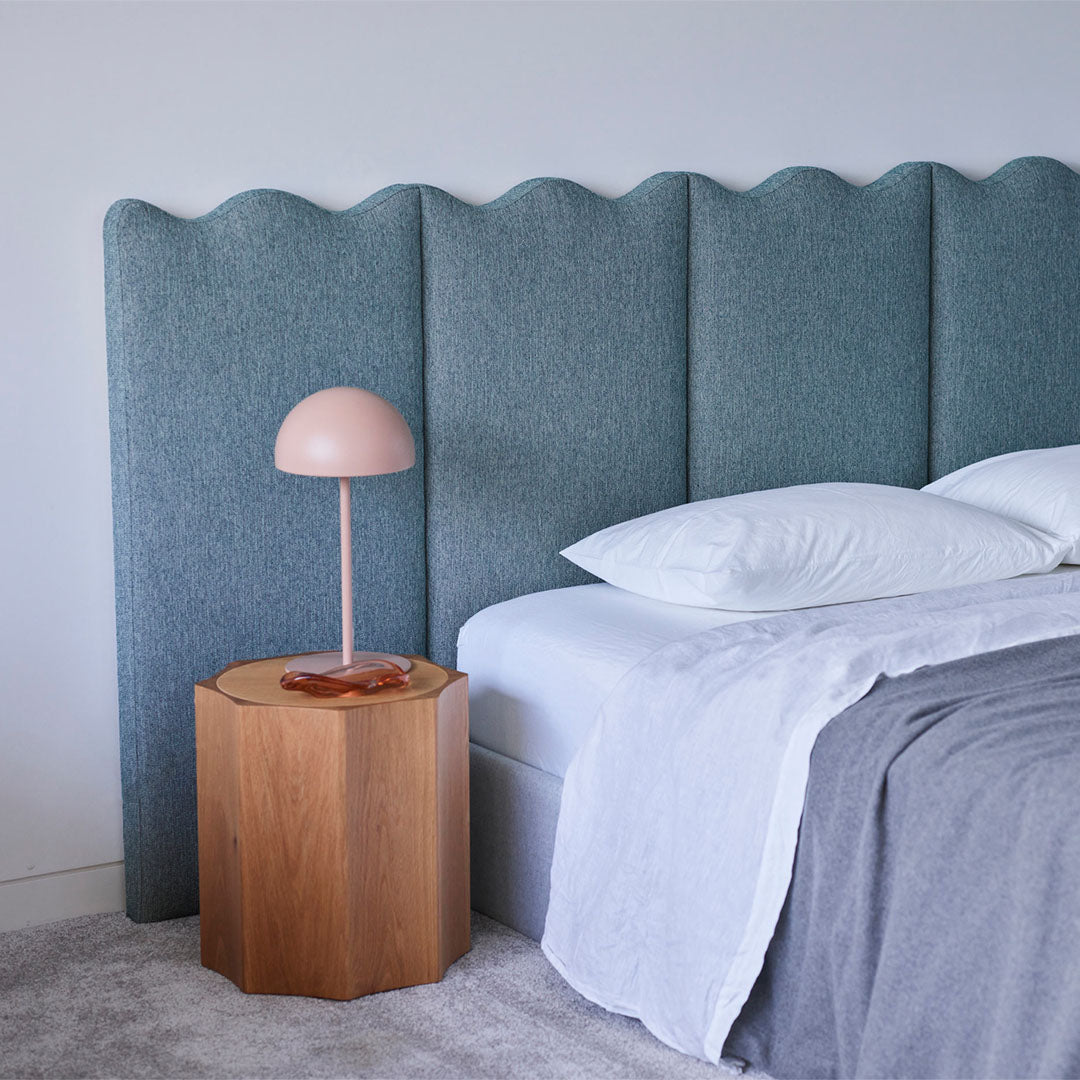 Wave Panelled Bed